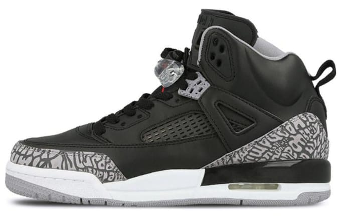 Jordan Spizike Black Cement GS 317321-034 36 gray