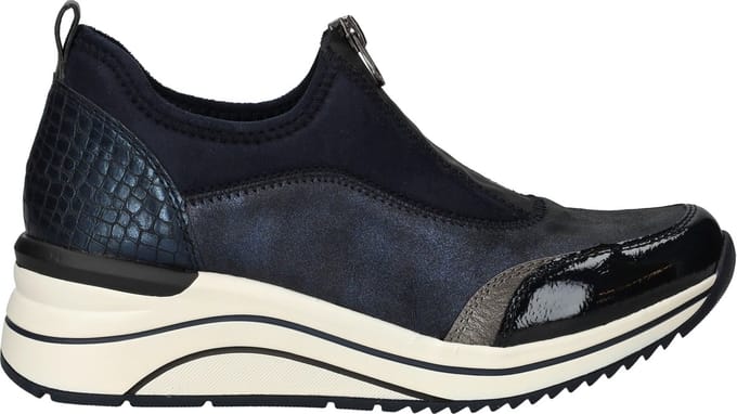 Remonte Instappers - Dames - Blauw - Maat:41