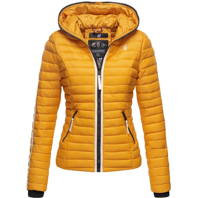 Navahoo Dames Gewatteerde Jas Kimuk Princess – Licht, Modern & Met Capuchon