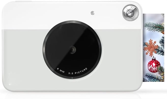 Thuys – Camera – Full Color – Printer – Handig voor Onderweg – Grijs – Waterproof