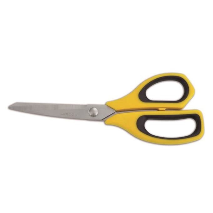 Ciseaux de cuisine Arcos 185725 en acier inoxydable et mangue Polypropylène + 240 mm élastomère jaune sous blister.