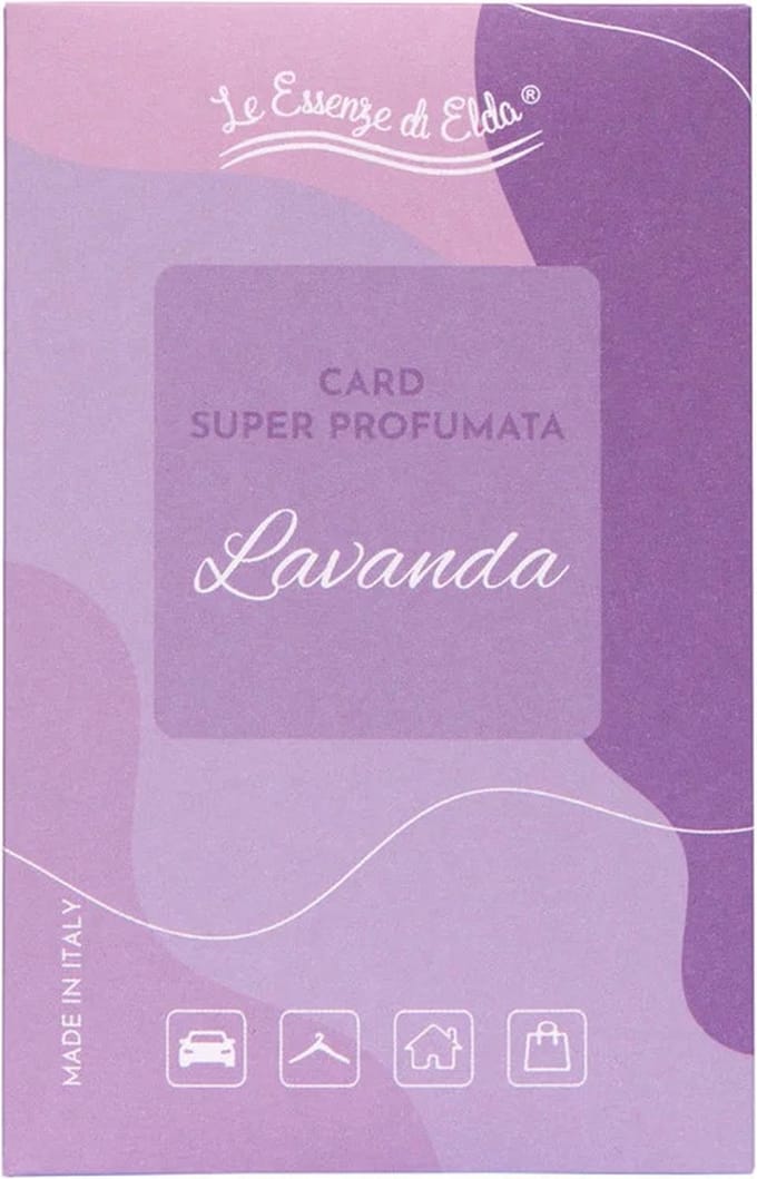 Wasparfum Geurkaart - Le Essenze di Elda - LAVANDA
