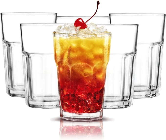 Glasmark Waterglazen - 6x - Krakau - 320 ml - glas - drinkglazen