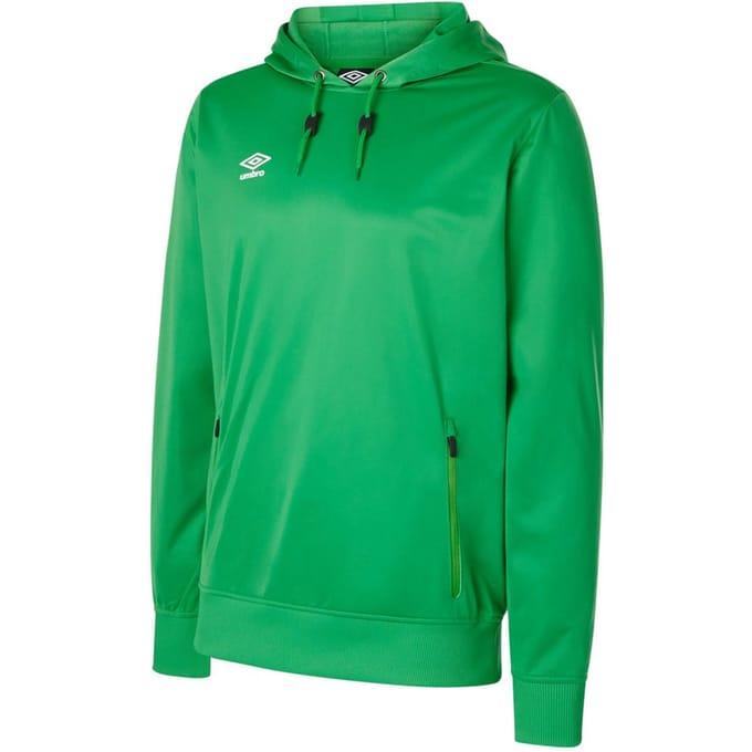 Umbro Heren Club Essential Polyester Hoodie (Smaragd)