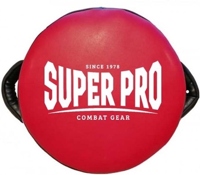 Super Pro Combat Gear Multi Strike Shield 39cm Zwart/Rood