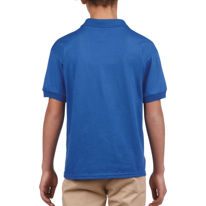 Gildan - DryBlend Kinder Polo - Royal maat L (164)