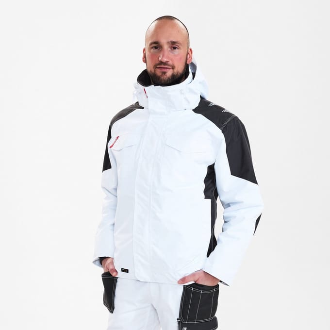 Engel Galaxy winterjack 1410-354 - White / Anthracite Grey - S