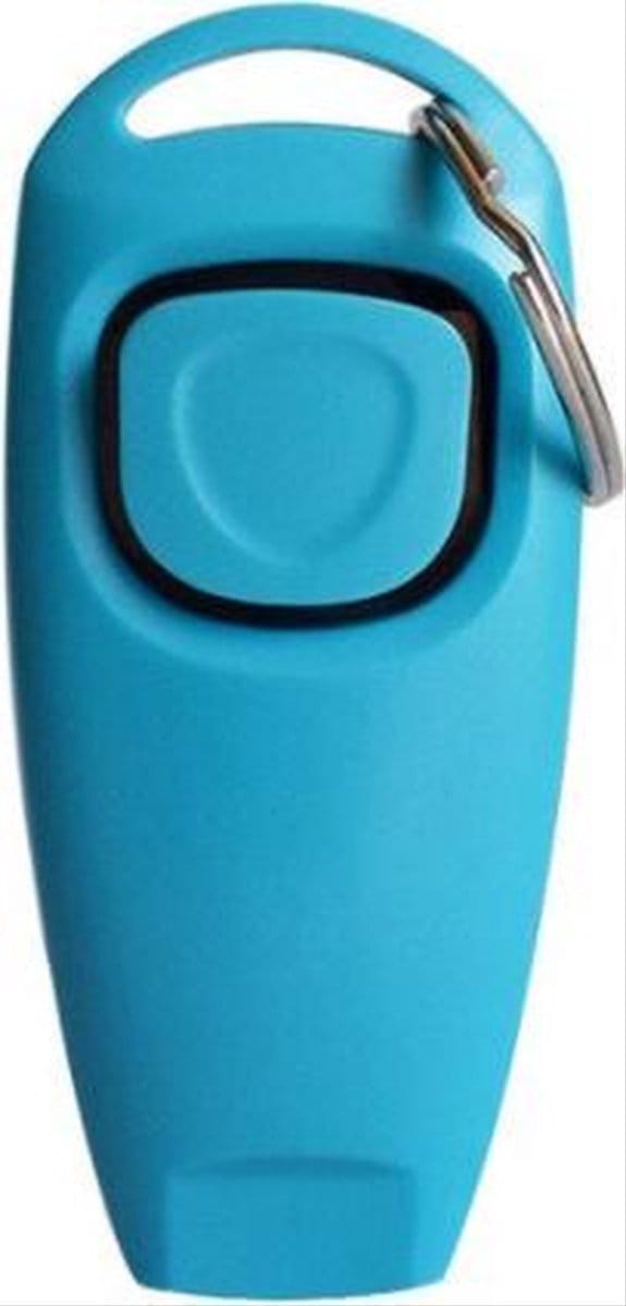 CHPN - Clicker - Honden trainer - Hondentraining - Diervriendelijke Hondentraining - Clicker - Turqoise - Universeel - Hondenclicker