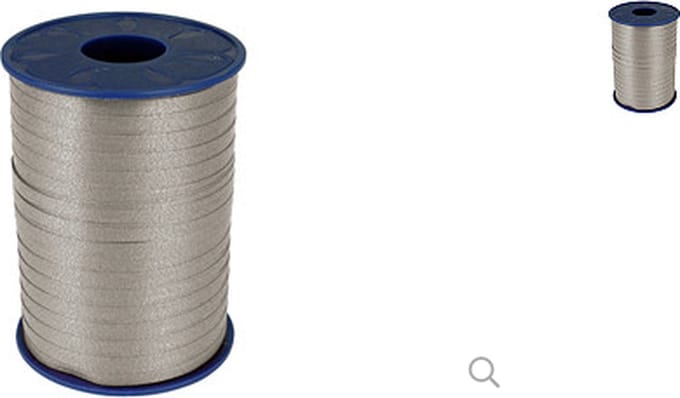 Krullint 5mm x 500 meter kleur grijs etain 731
