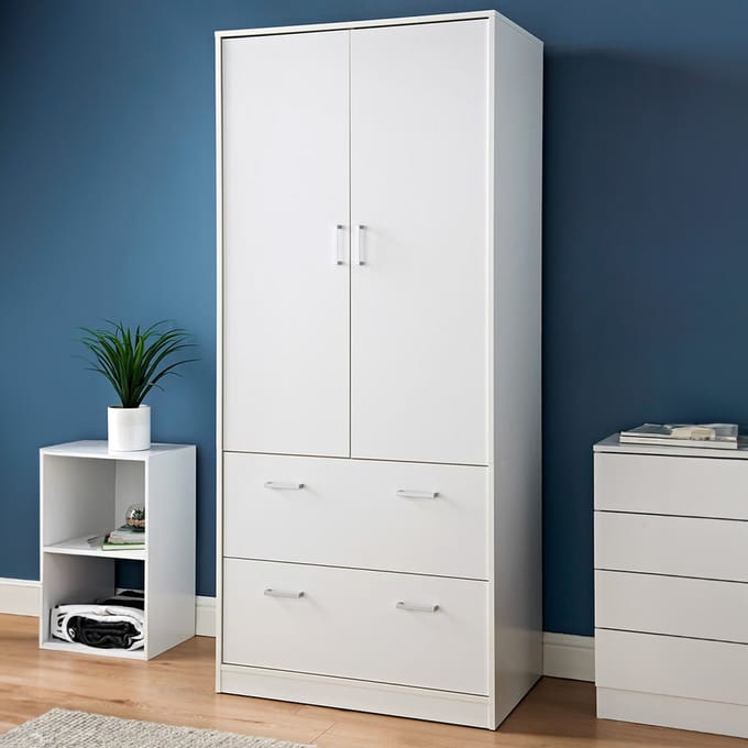 Milton & Oldbrook Kledingkast Novara Wit