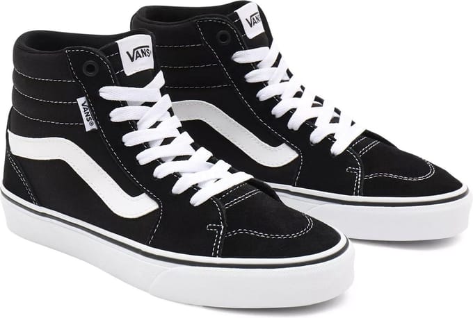 VANS WM Filmore Hi (SUEDE - CANVAS)BLACK - WHITE - Sneakers - Unisex