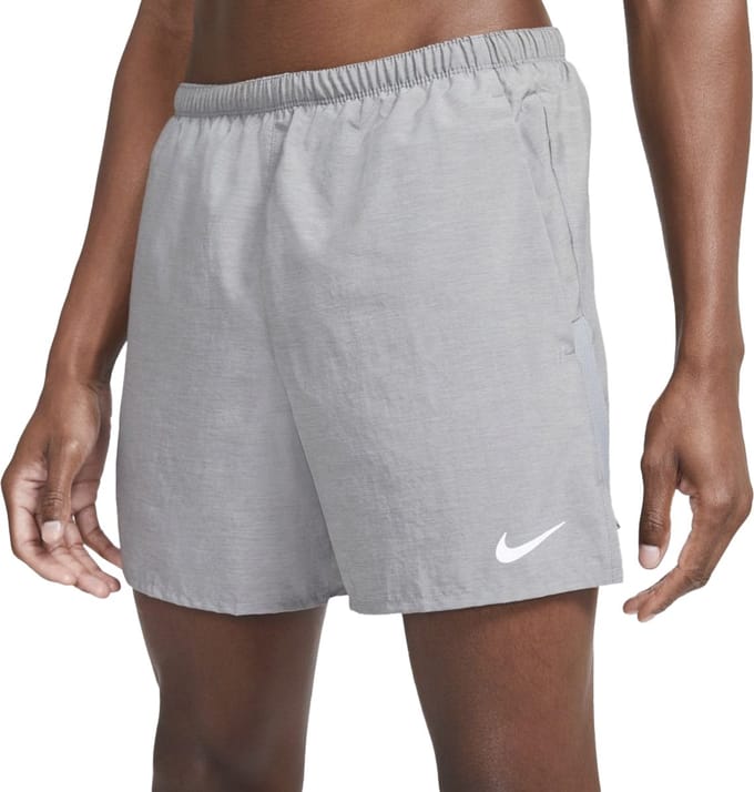 Nike Challenger Short 5" Sportbroek - Maat S - Mannen - grijs