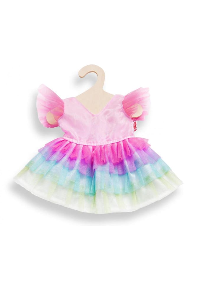 Heless Regenboog Poppenjurk Voor Pop Van 35-45 Cm