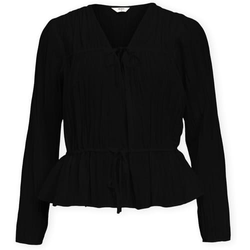 Blouse Object Top Brea Re - Black