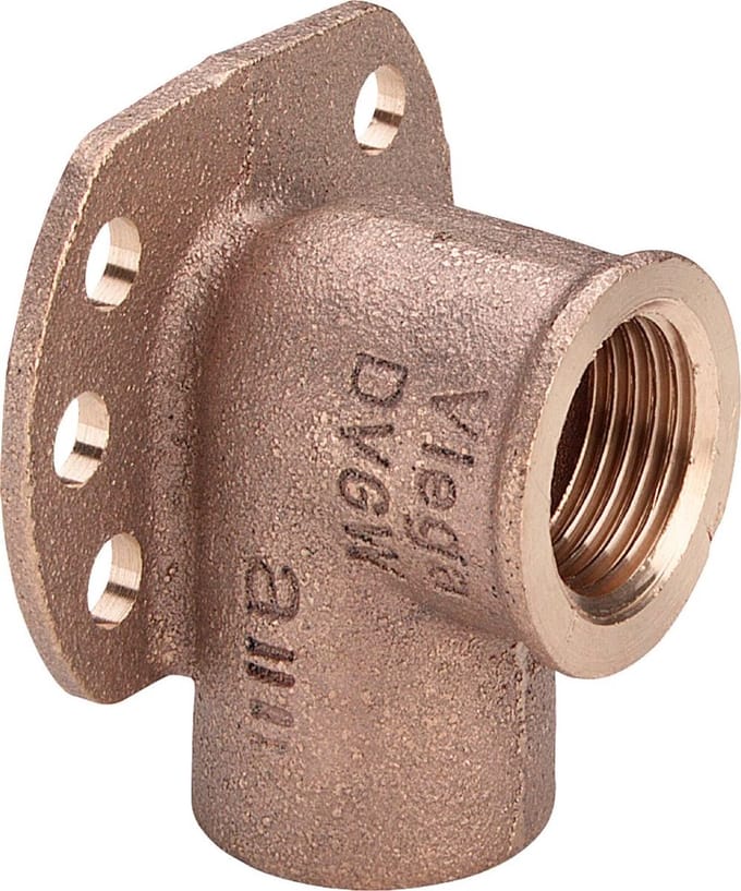Viega Wandschijf, d 28mm, Rp 1 roodkoper Model 94471G, 151812