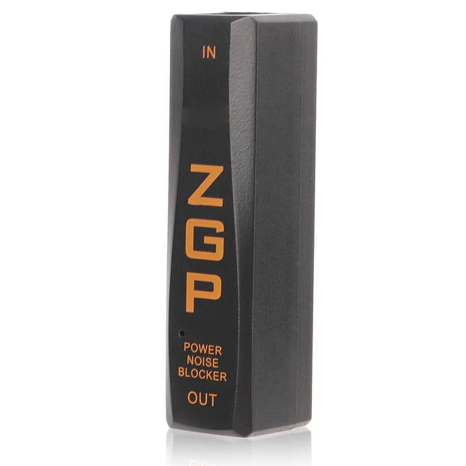 Convertisseur Power Noise Blocker avec câble de connexion USB vers DC pour appareils à effets DC 9V black