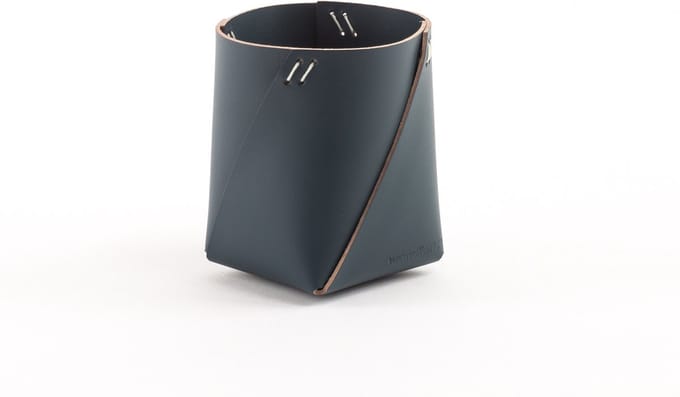 Vacavaliente - Ruca Organiser - Gerecycled Leer - Blauw