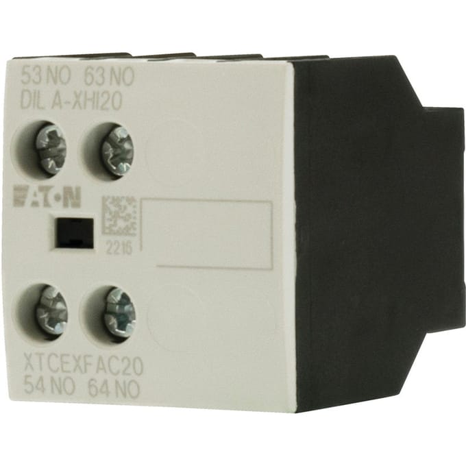 Eaton DILA-XHI20 Hulpschakelblok 2x NO 4 A Opsteekbaar 1 stuk(s)