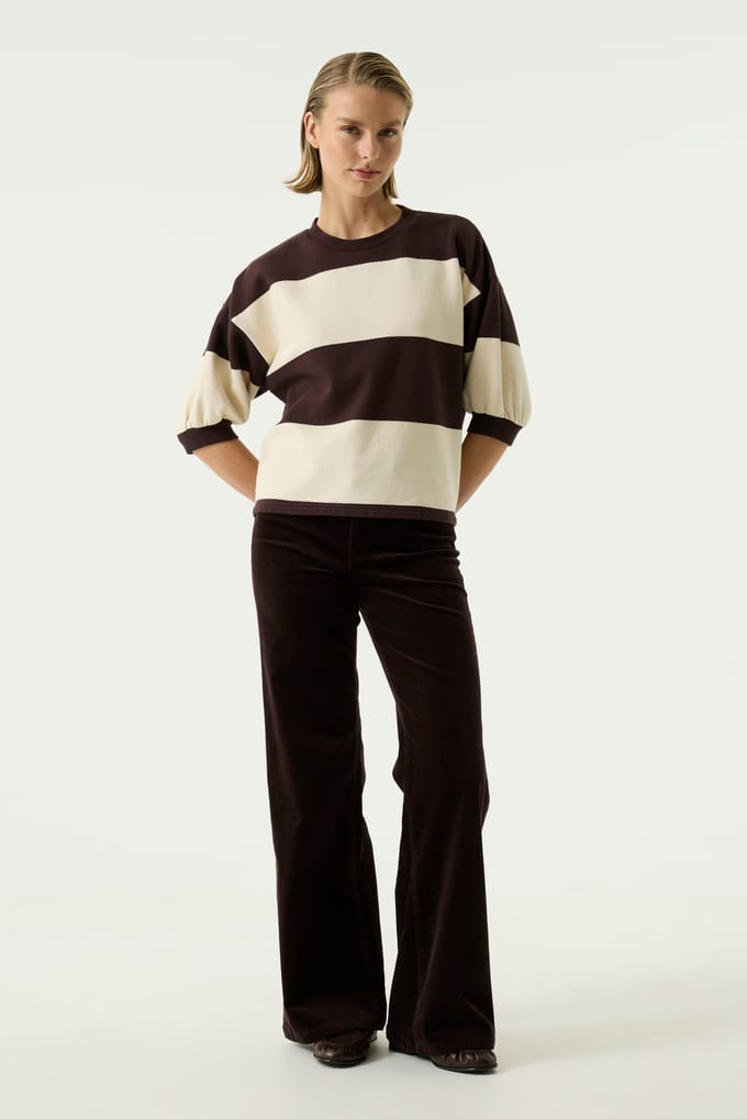 GARCIA Celia Wide Dames Wide Fit Jeans Bruin