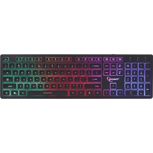 Gembird - Rainbow keyboard - RGB Kleuren - QWERTY