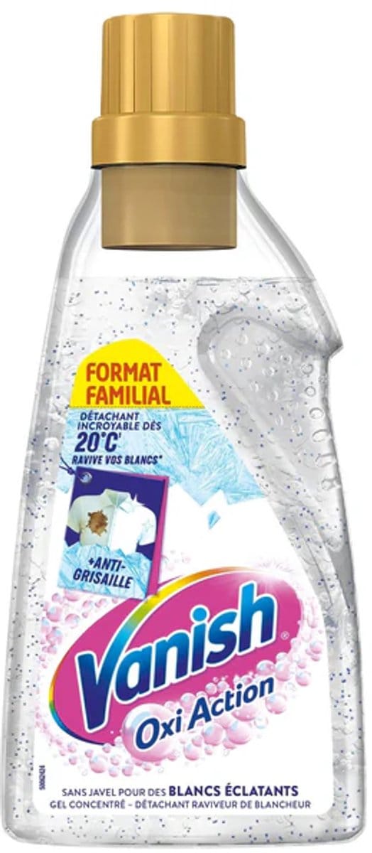 Vanish Oxi Action – 1.4L – Vlekverwijderaar voor Witte Was – Stralend Wit