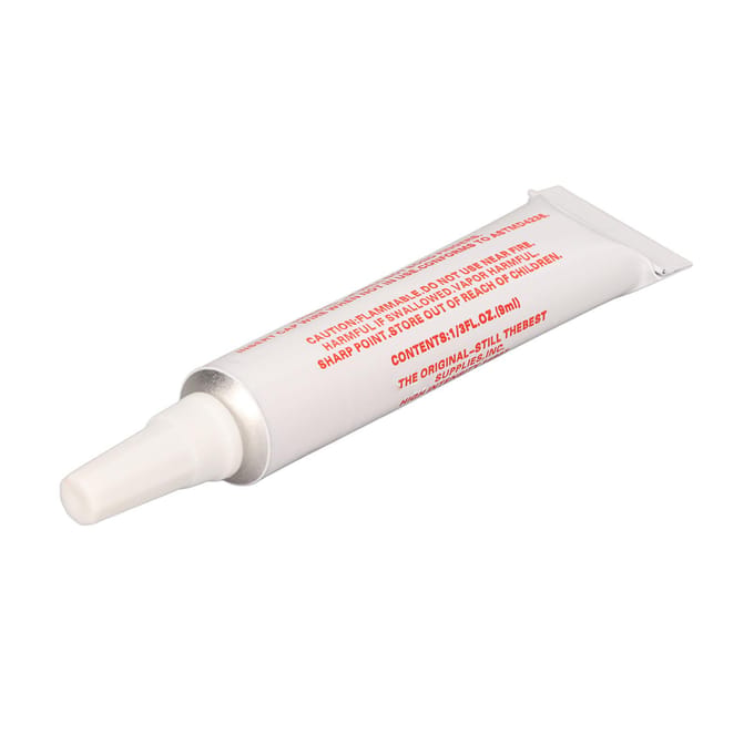 Perle de Bijou Strass Adhésif Professionnel Multi-usage Colle de Réparation pour Montre pour Fabrication d'Artisanat 9ml white
