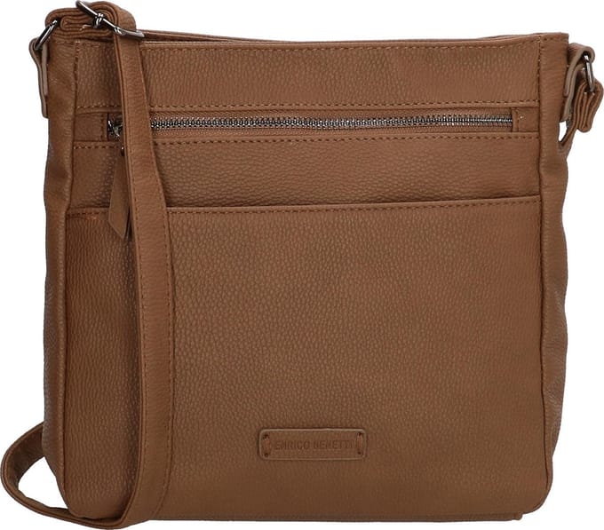 Enrico Benetti Jade 66503 dames Schoudertas - Camel