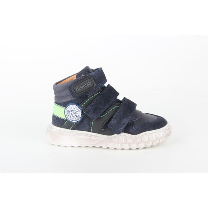 Develab 45689 - Kinderen Half-hoog - Kleur: Blauw - Maat: 26