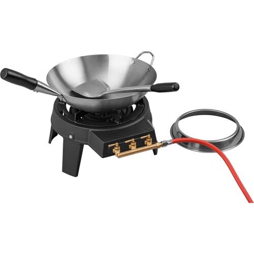 GRILLMEISTER Gasbrander met wokset