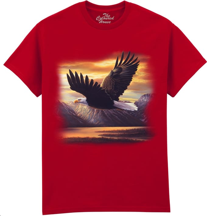 Adelaar Sacred Vigil - Bald Eagle The Coloured House T-shirt M