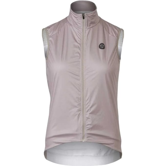 AGU Polartec Alpha - Dames Fietsshirt Body - Wielrenvest - Beige - Winddicht - Waterafstotend - Isolerend - S