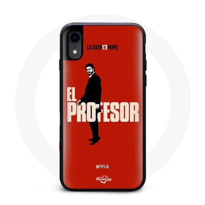 Coque Iphone XS La Casa De Papel El Profesor Art