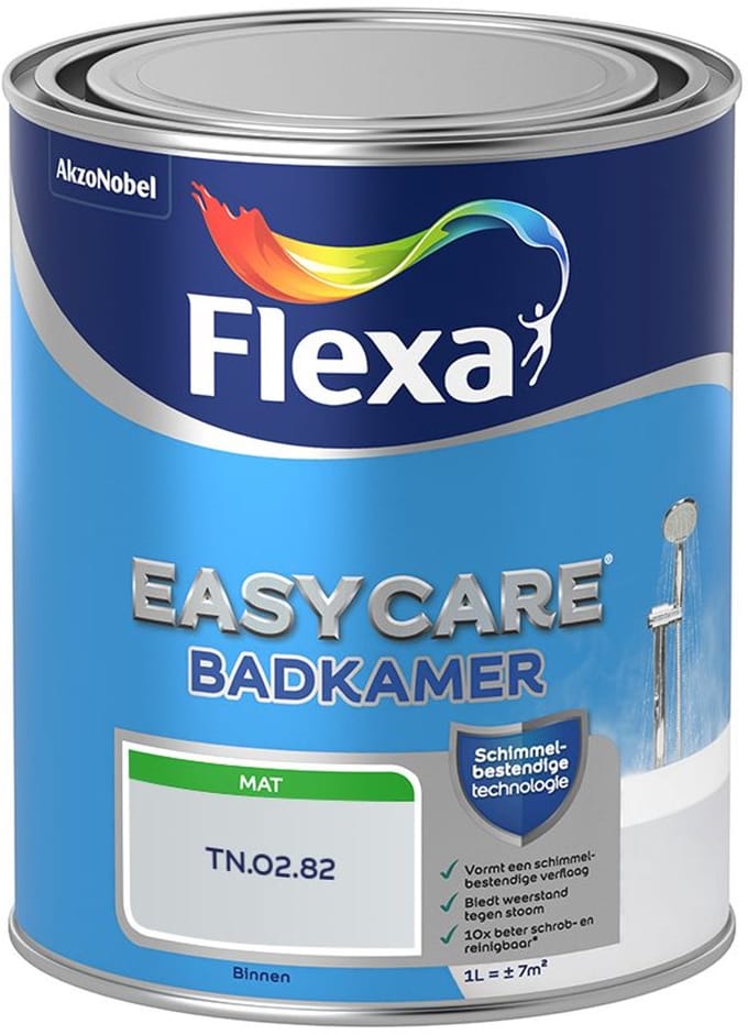 Flexa - Easycare Badkamer - Tn.02.82 - Mengverf - 1 L