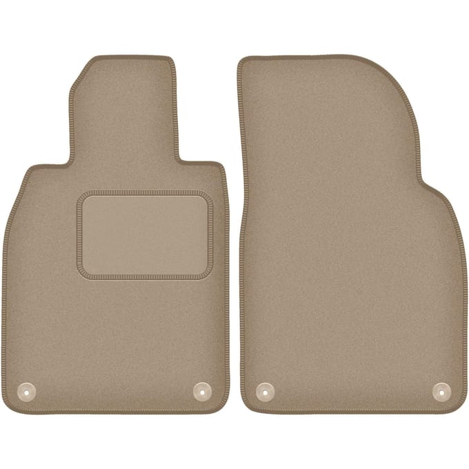 Beige voormatten voor: Porsche Cayman 982 roadster (2016-)