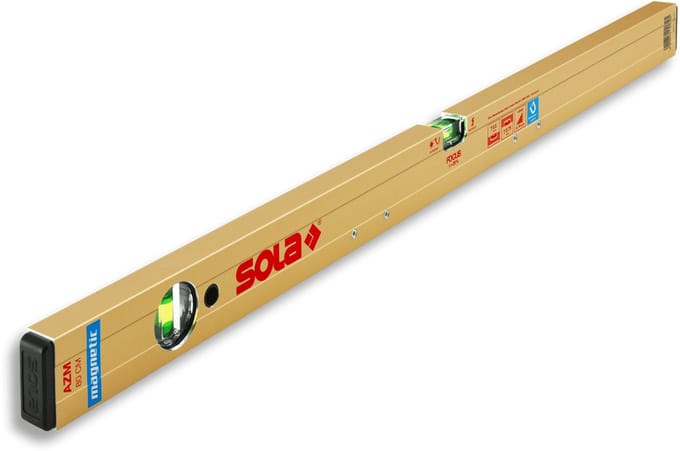 Sola AZM 50 Magneetwaterpas - 50 cm - 01820701 - 0.50 m - goud