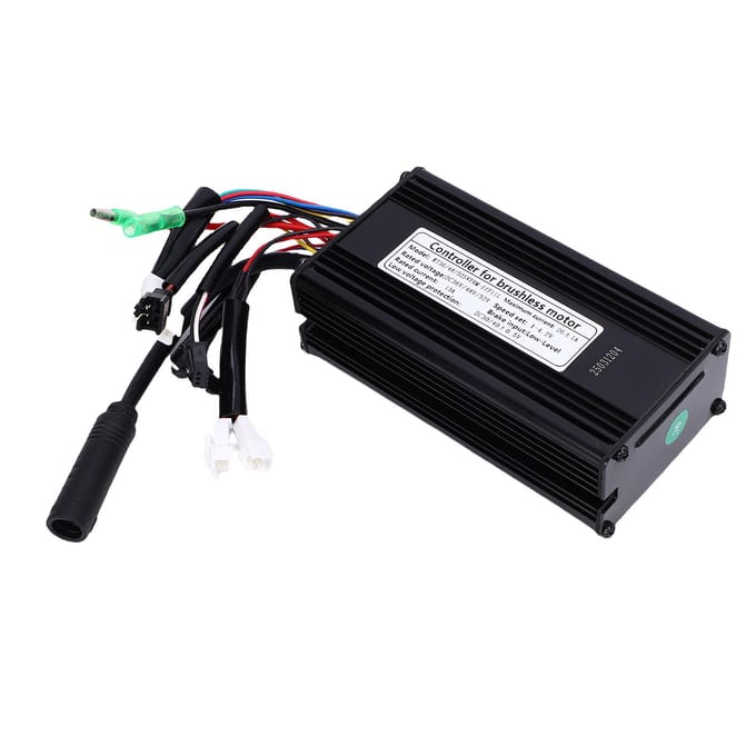 Motorcontroller 9 buizen 26A sinusgolfcontroller met SM-connector voor 36V 48V 52V 500W 750W motoren