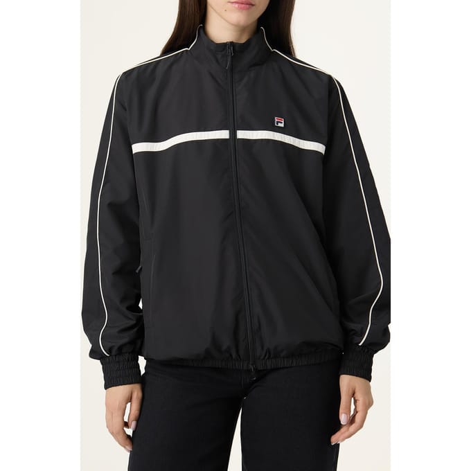FILA San Siro Oversized Woven Track Jacket Black Taglia: M | Giacche Outlet | Donna | Nero