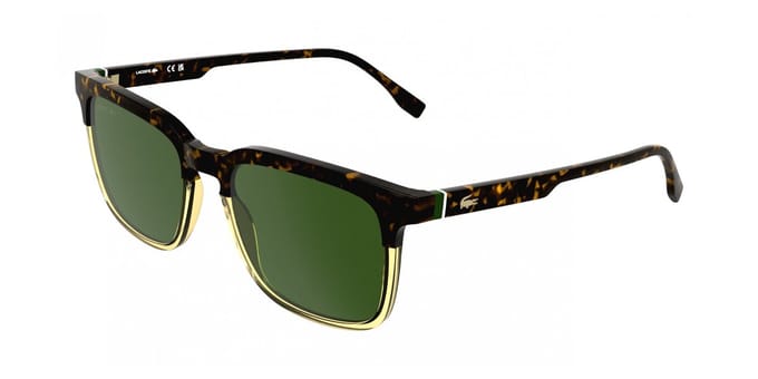 Lacoste L6074S Havana/transparent h0ney 56/19/145 MAN Zonnebrillen