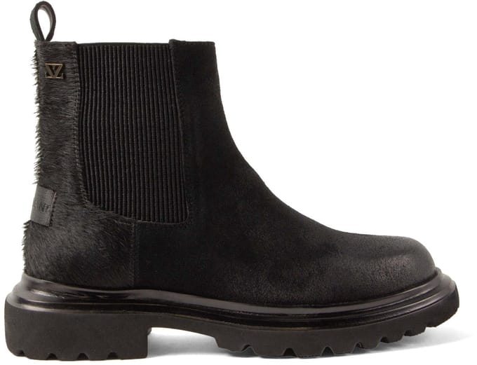 Lazamani - Haidy Dames Boots Suede Black - Maat 37