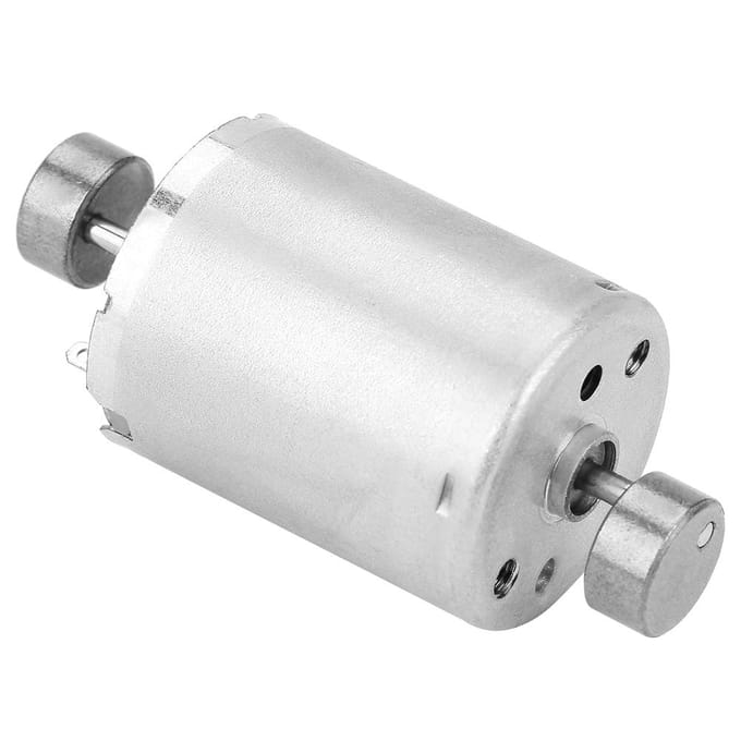 DC Dubbele As Sterke Trilling Trilmotor 12V 31mm Lengte