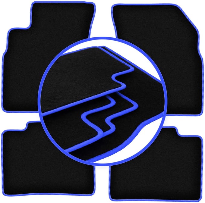 CARLUX-BLUE automatten voor: Kia Optima II sedan (2005-2010)