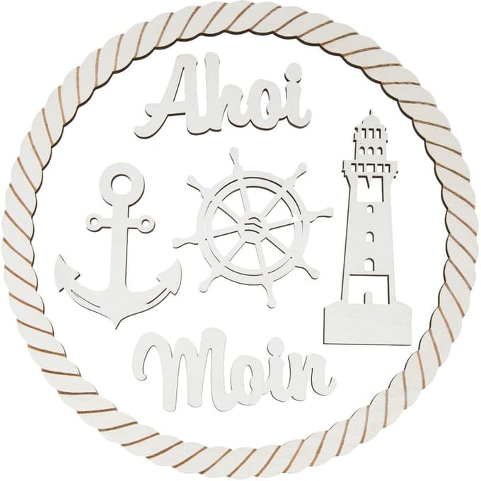 Houten ringenset "Maritiem"