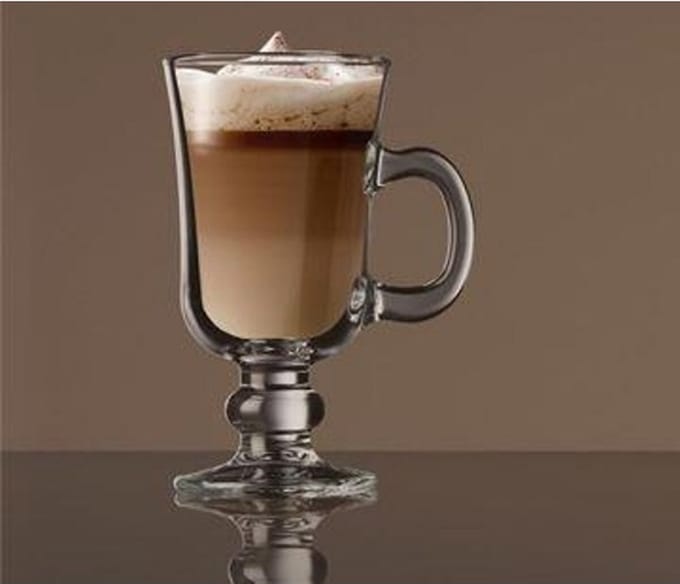 Pasabahce Luxe 'Irish coffee' glazen - 15 cm - 2 Stuks