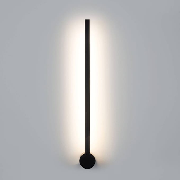 Forlight LED badkamer wandlamp Passeggio Nova, 60 cm, zwart