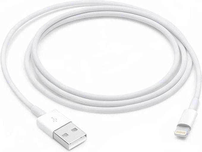 New Age Devi - 2 Meter Lightning Kabel - USB Oplader voor iPhone en iPad - 2 Meter Oplaadkabel - Geschikt voor Apple apparaten