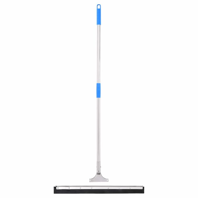vidaXL Vloerwisser 60x122,5 cm staal en rubber