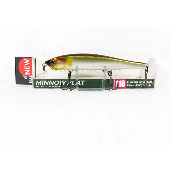 Yo Zuri Duel Hardcore Minnow Flat 110F drijvend kunstaas R1361-MGSA (4056) gray