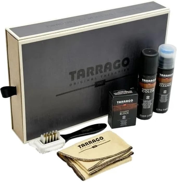 Tarrago Suède & Nubuck Kit - Complete Onderhouds Set Voor Suede&Nubuck