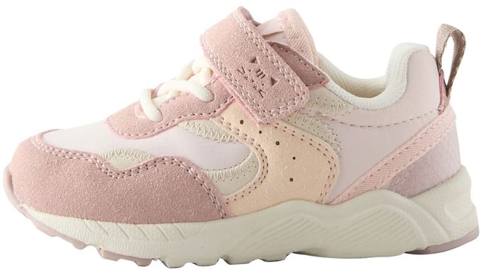 Next - Meisjes - Sneakers met klittenbandsluiting en elastische veters - Roze