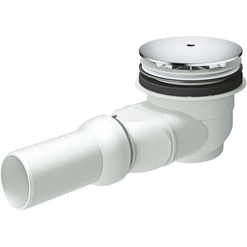 GROHE waste set - Voor GROHE universal douchebakken - Horizontale uitloop - 115mm diameter